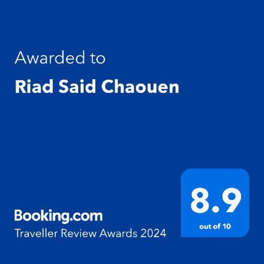 Riad Said Chaouen Xexuão Exterior foto