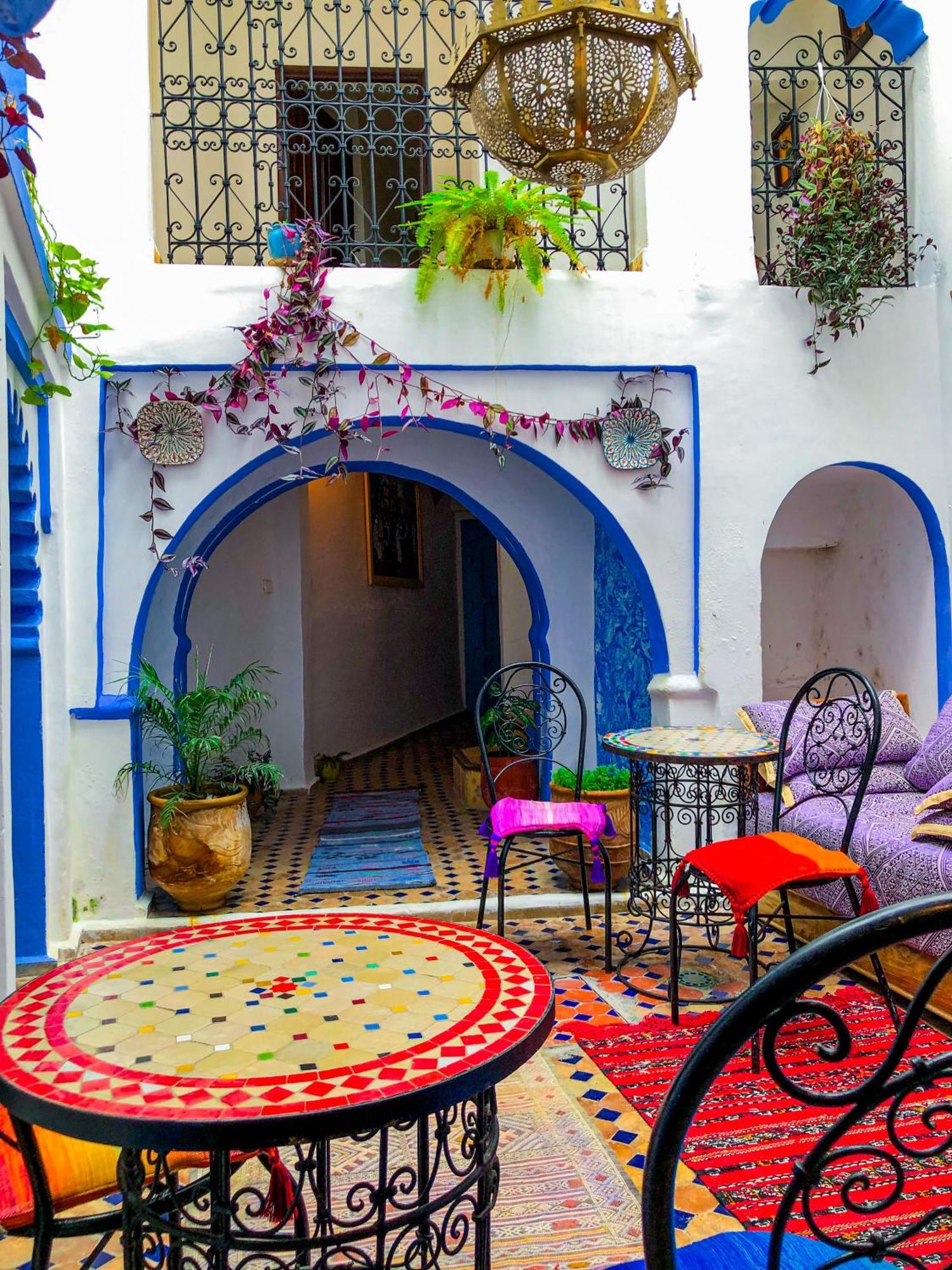 Riad Said Chaouen Xexuão Exterior foto