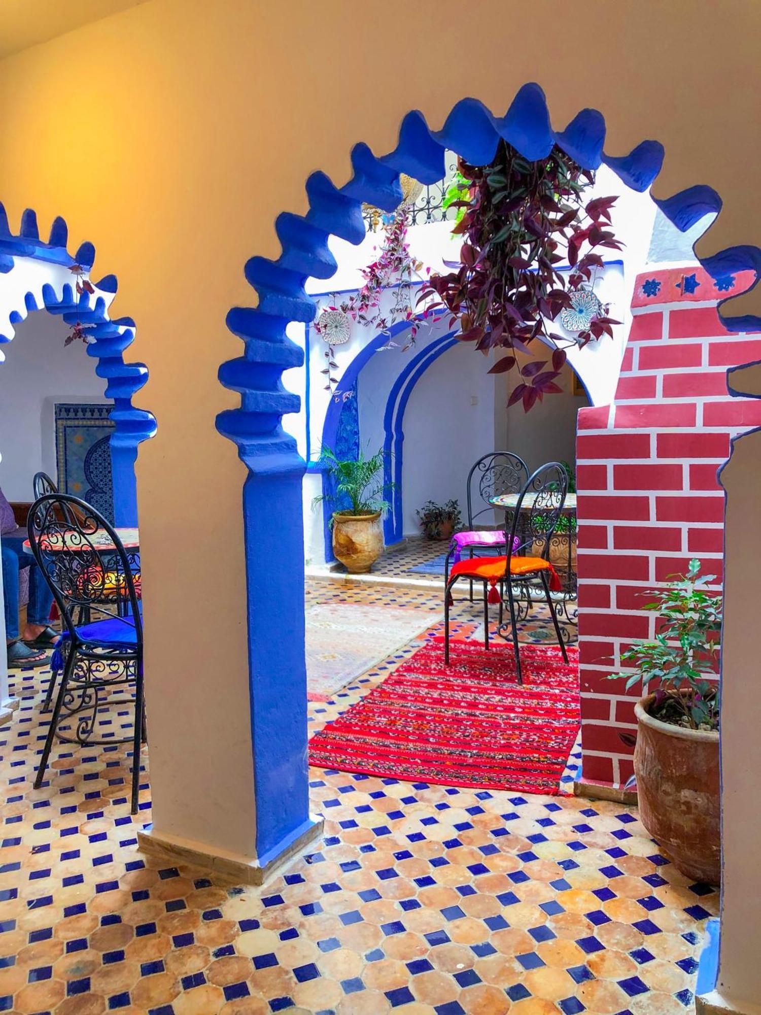 Riad Said Chaouen Xexuão Exterior foto
