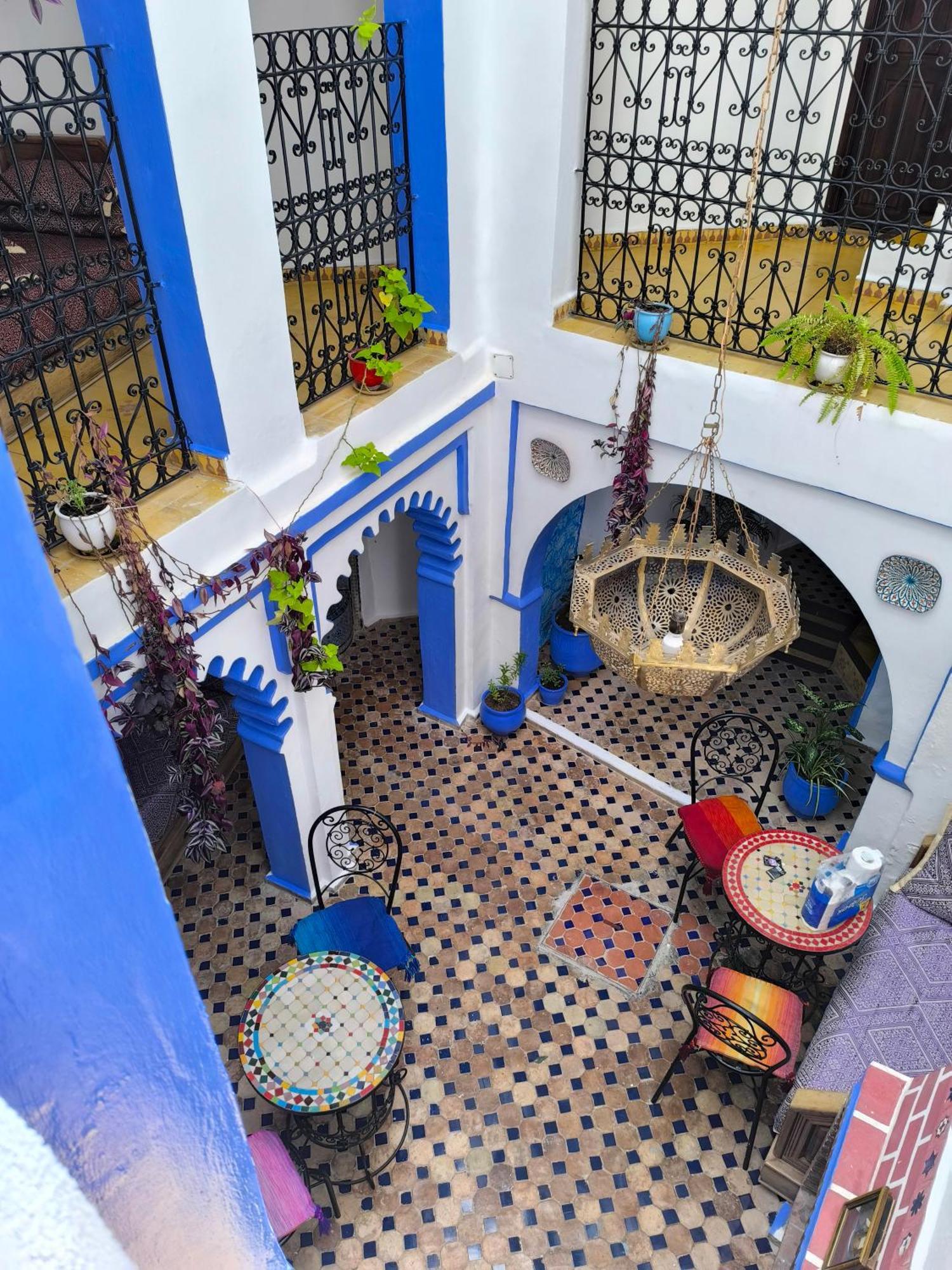 Riad Said Chaouen Xexuão Exterior foto