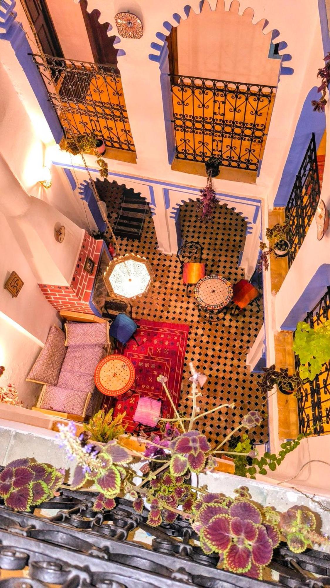 Riad Said Chaouen Xexuão Exterior foto